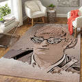 John Lennon 2 Music Art Teppich