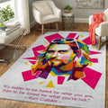 Kurt Cobain Legendary Music Art Teppich