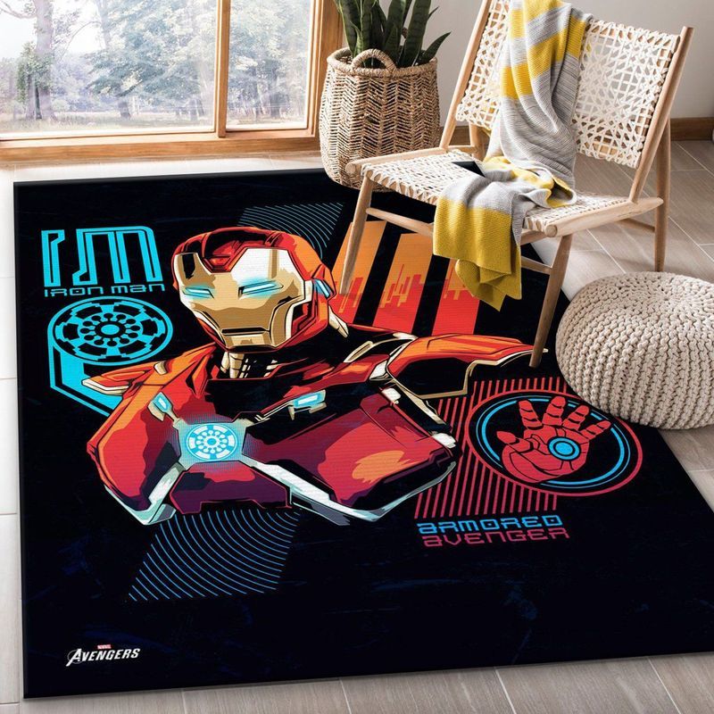 Iron Man Marvel 1 Teppich