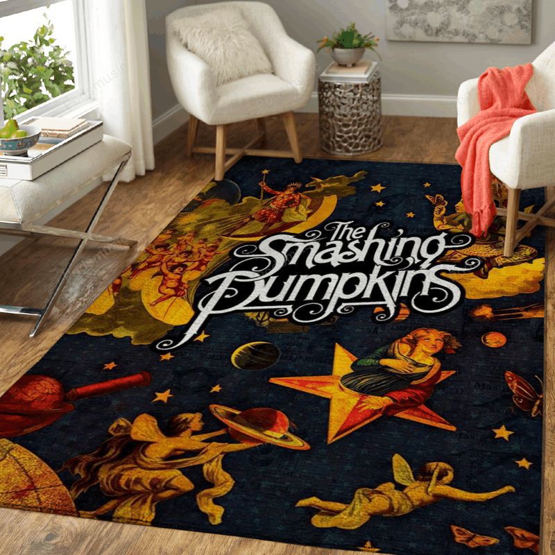 The Smashing Pumpkins Music Art Teppich