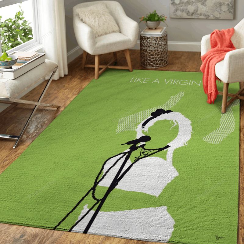 My Madonna Minimal Music Artwork Minimal Music Artworks Art Teppich