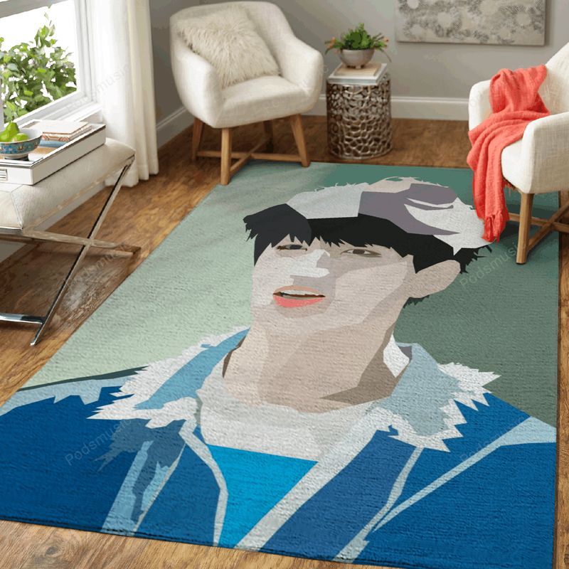 Jungkook Mozaik Music Art Teppich