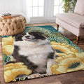 Border Collie Dog Teppich