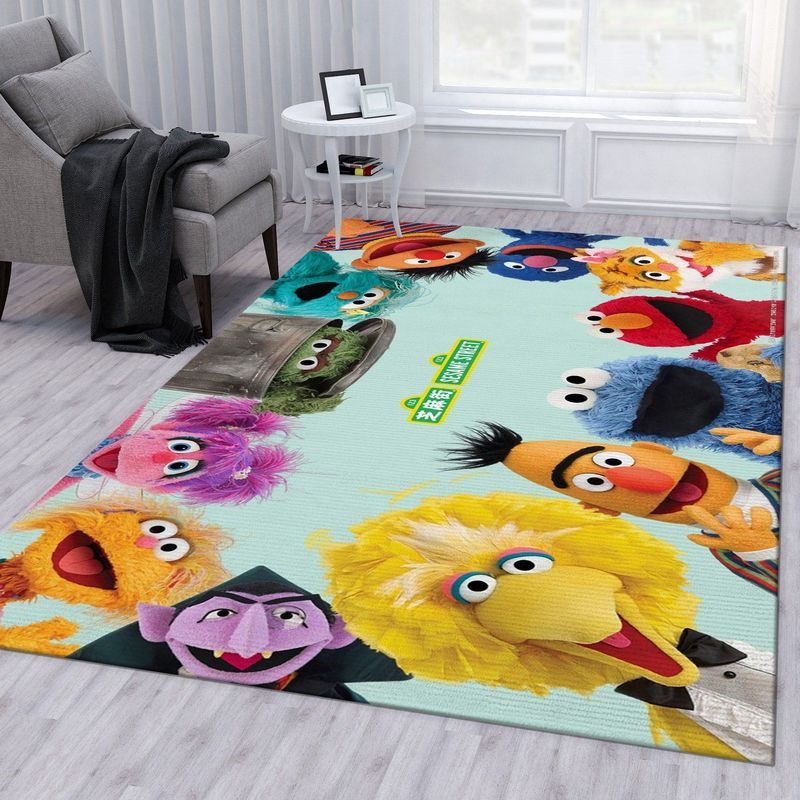 Sesame Street 5 Teppich