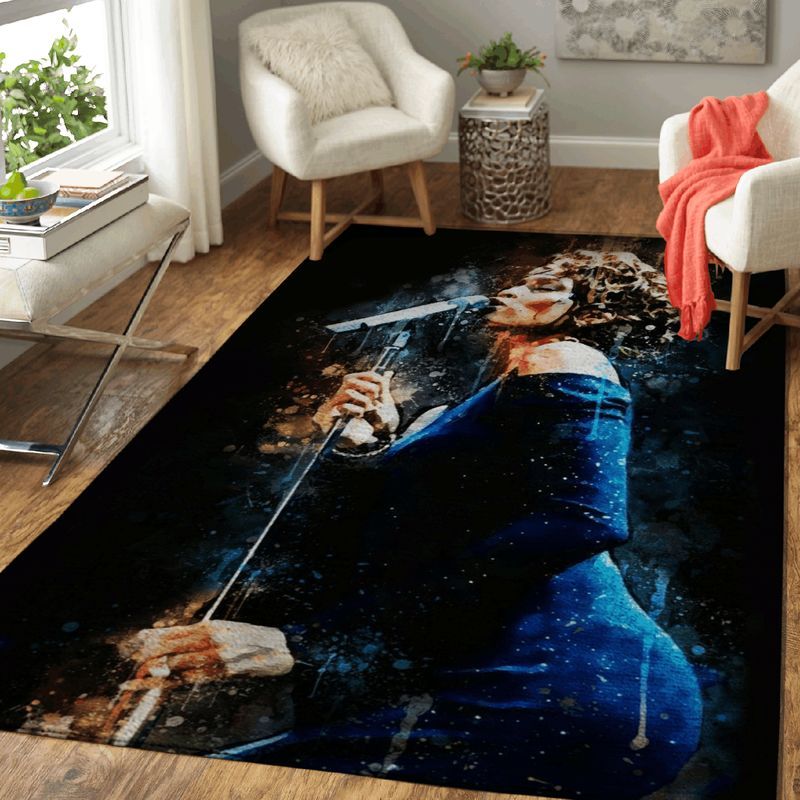 Whitney Houston Pop Music Art Teppich