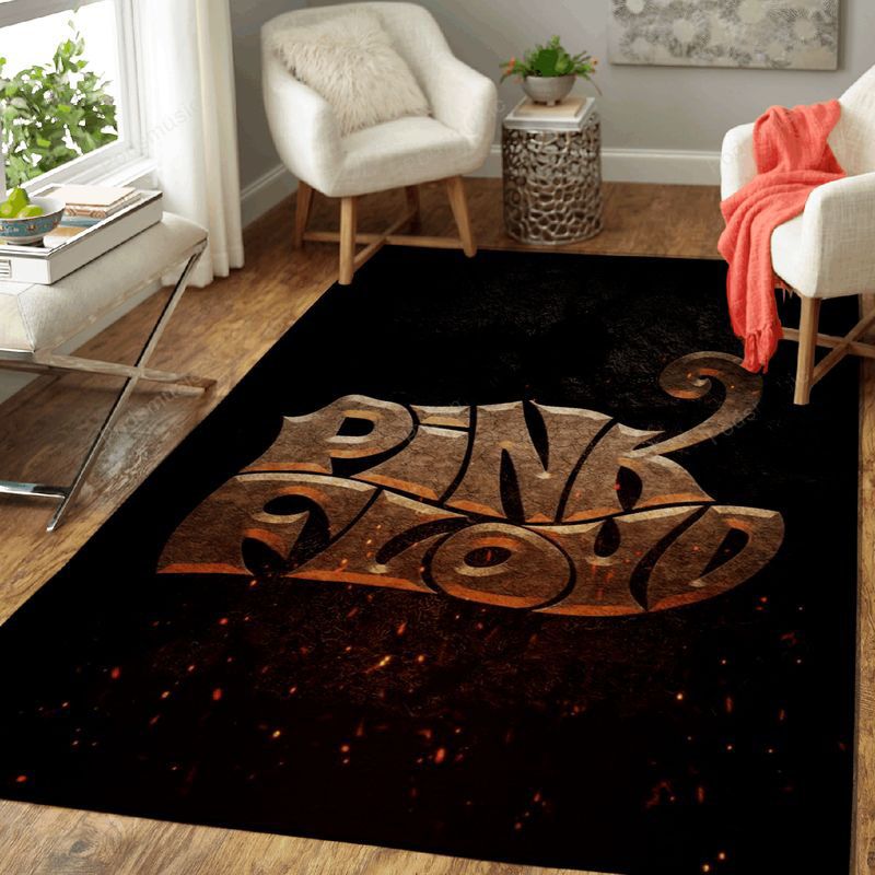 Pink Floyd Sign Music Symbols Art Teppich