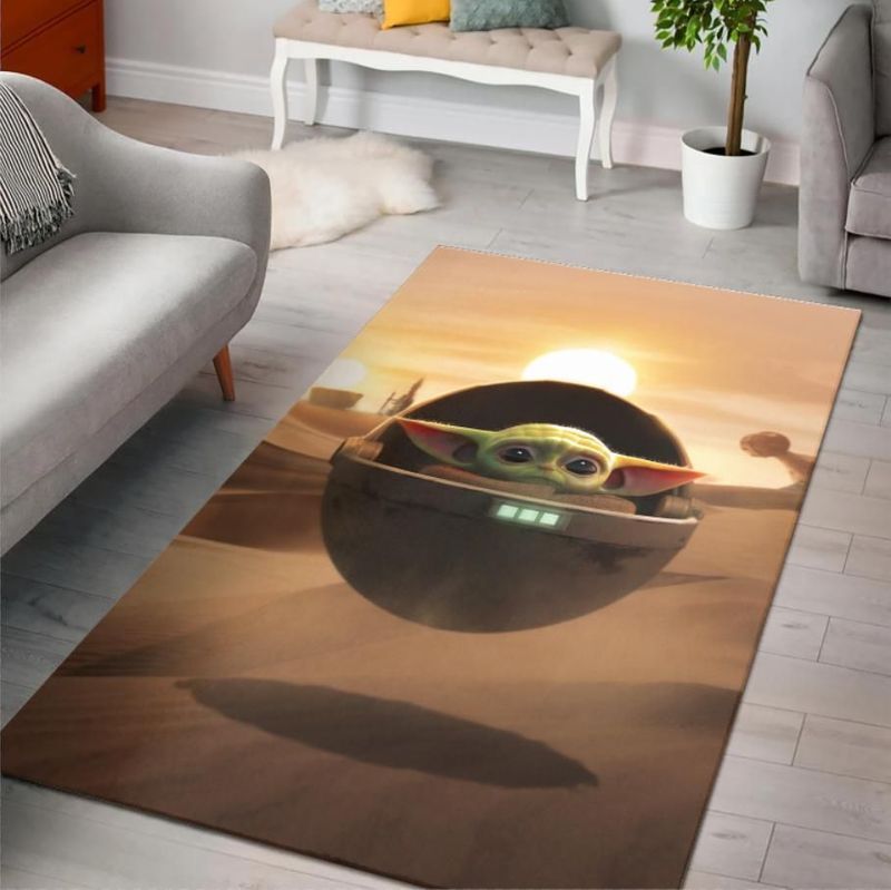 Baby Yoda Kids Star War Teppich