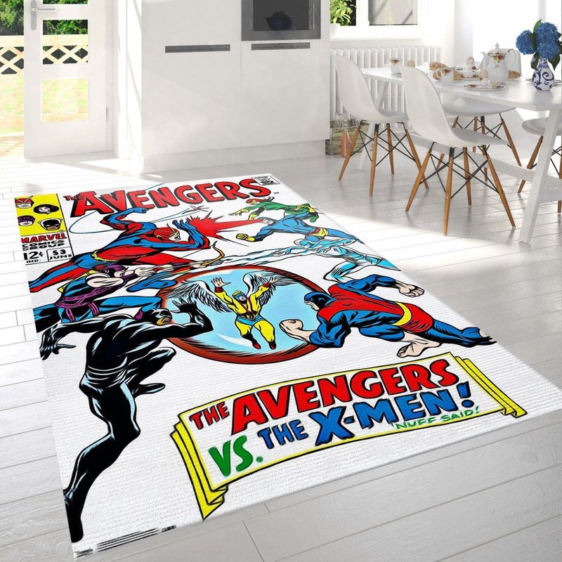 Marvel Comics Avengers Vs The X Men Teppich