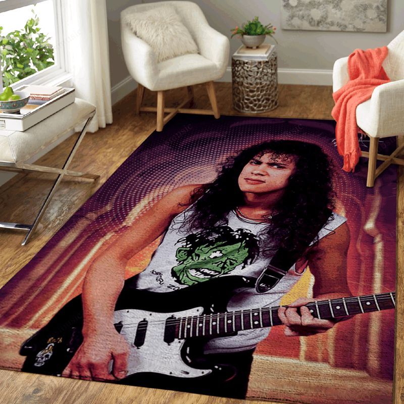 Kirk Hammett Music Art II Teppich