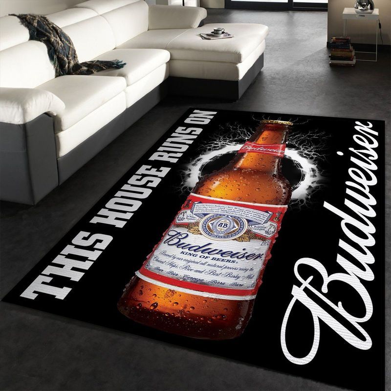 Budweiser This House Runs On Teppich