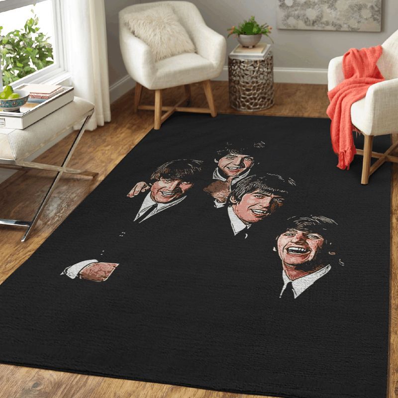 The Beatles The Legend Music Teppich