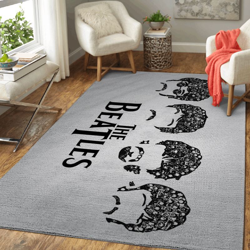 Beatles Band Music English Rock Band The Beatles Art II Teppich