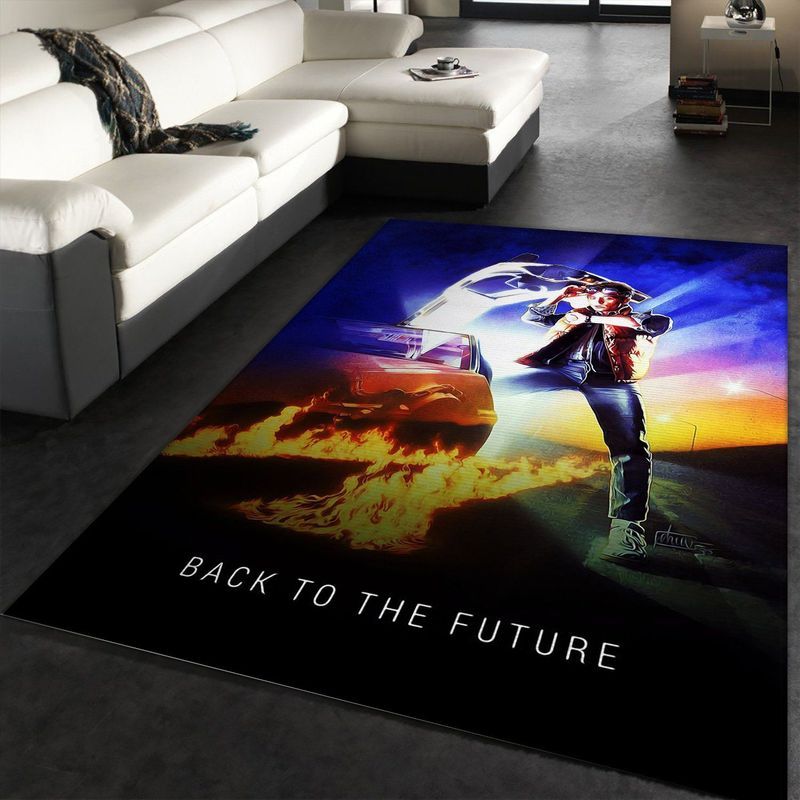 Back To The Future 1985 Teppich