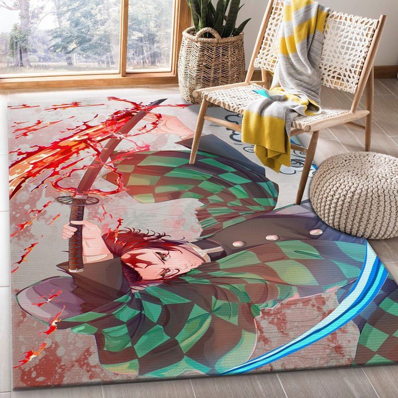 Anime Demon Slayer 3 Teppich