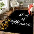 Soul Of Music Music Art Teppich