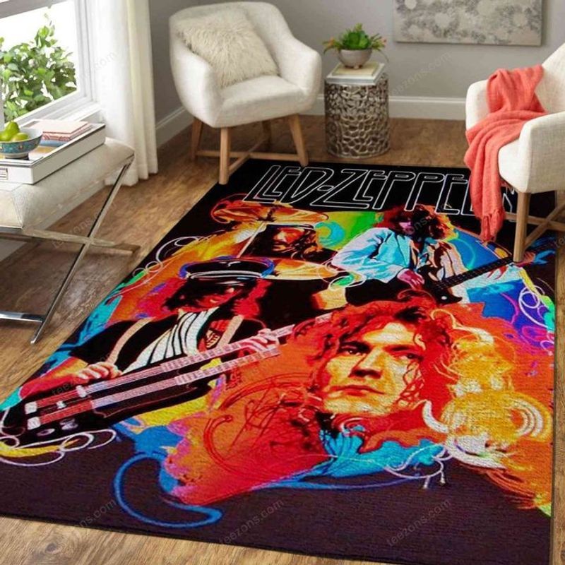 Led zeppelin Music Artwork Art III Teppich