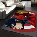 Iron Man Captain America Spider Man Marvel Superhero Movies Teppich