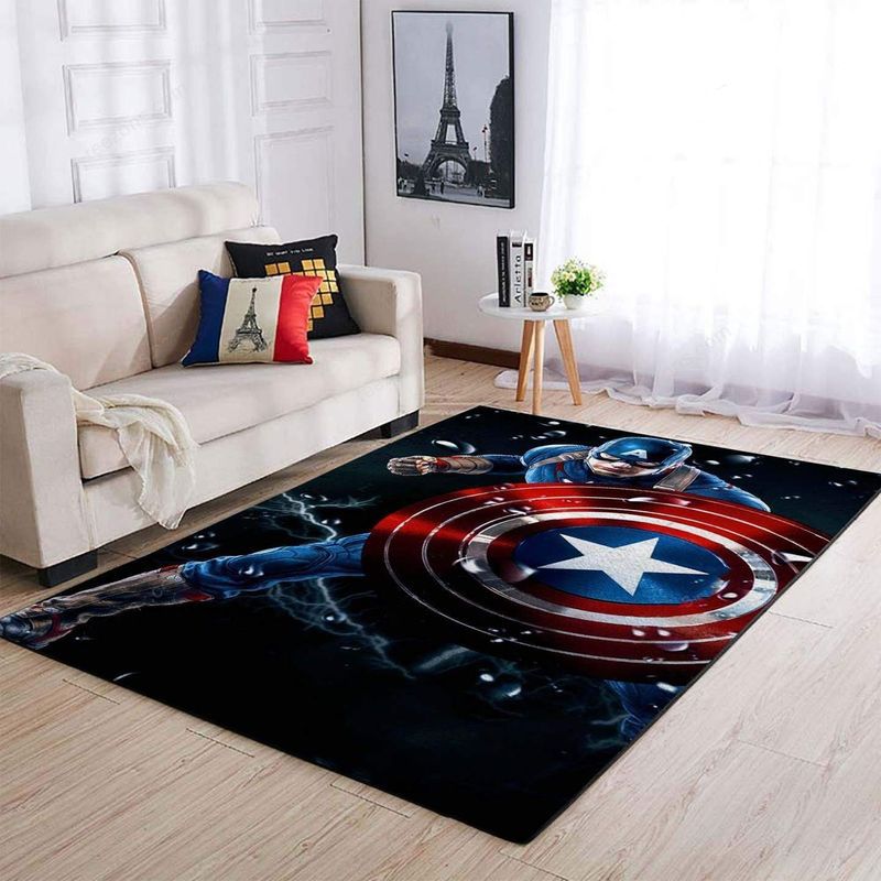 Marvel Captain America 22 Teppich