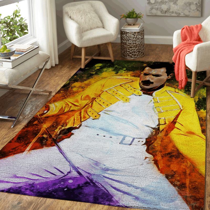 Queen Band Freddie Mercury Dont Stop Me Now Rock Star Teppich