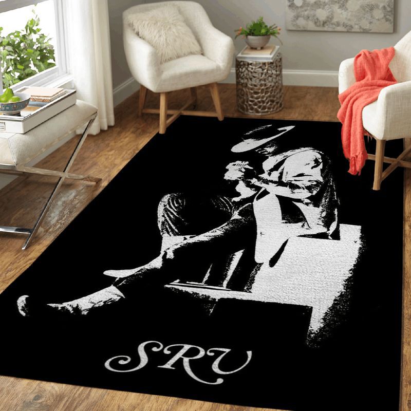 Stevie Ray Vaughan Musican 1 Teppich