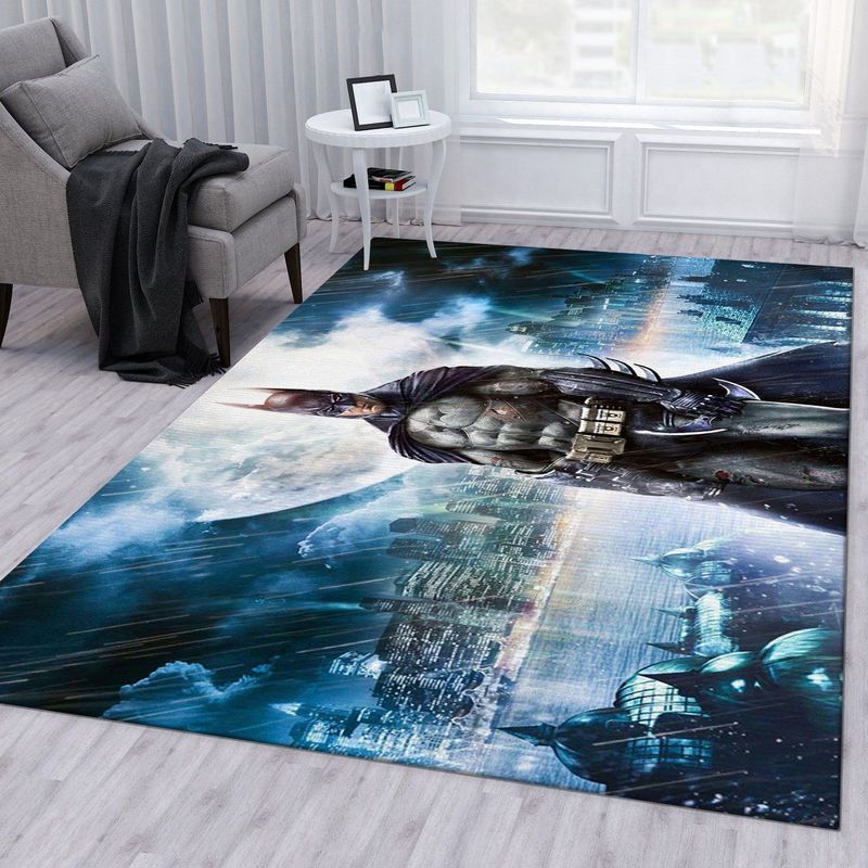 Batman Rainy Night City Teppich