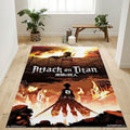 Attack On Titan Fire Teppich