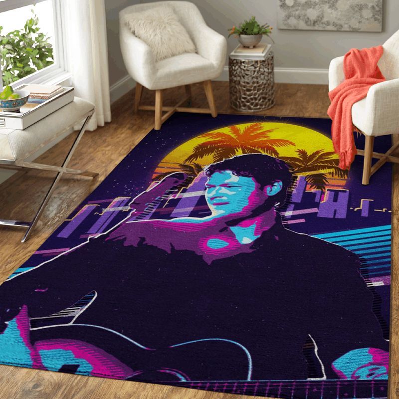 Blake Shelton American Country Music Singer Art Teppich