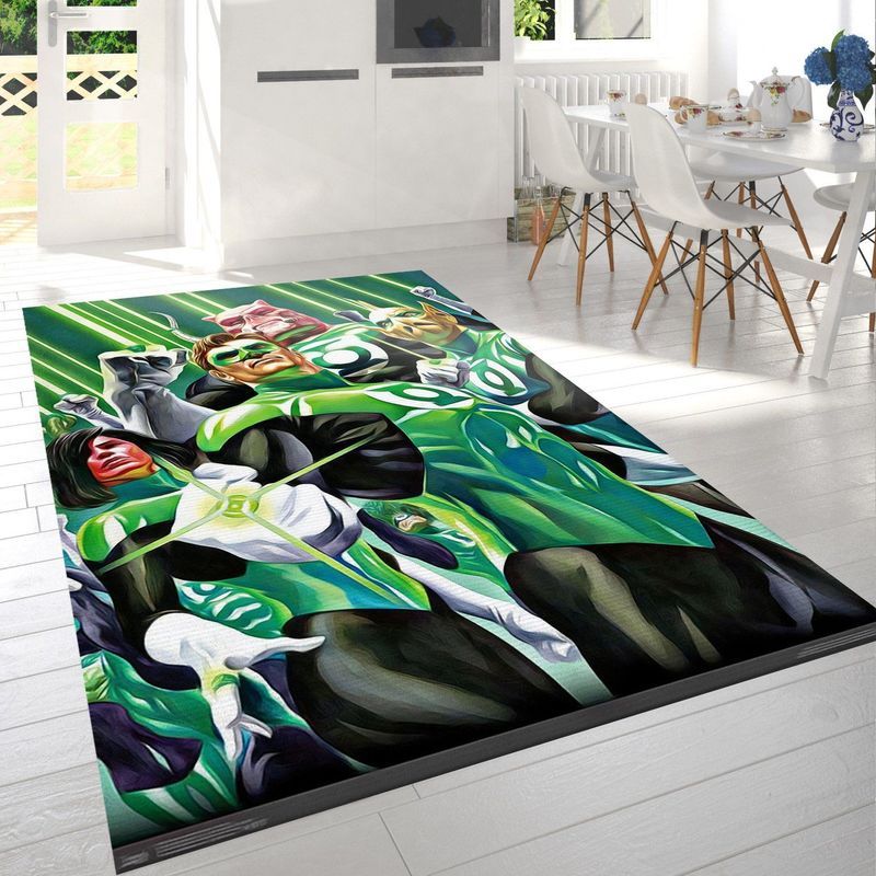 Dc Comics The Green Lantern Corps Portrait Teppich