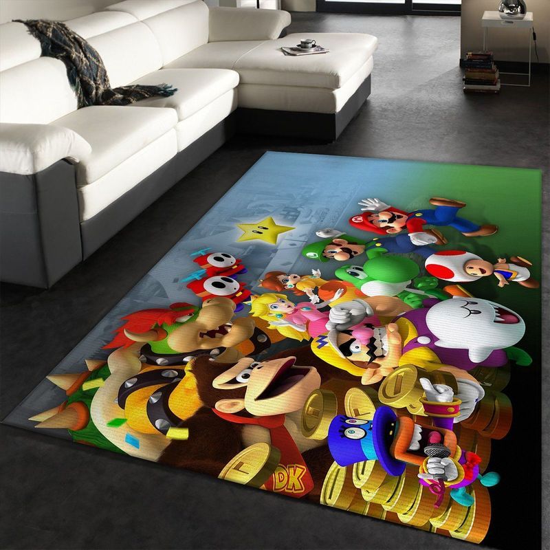 Super Paper Mario Gaming Teppich 3