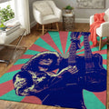 Jimmy Page Retro Retro Music Art Teppich