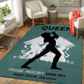 Freddie Mercury Singer 16 Teppich
