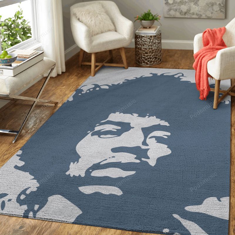 Jimi Hendrix Artworks Art II Teppich