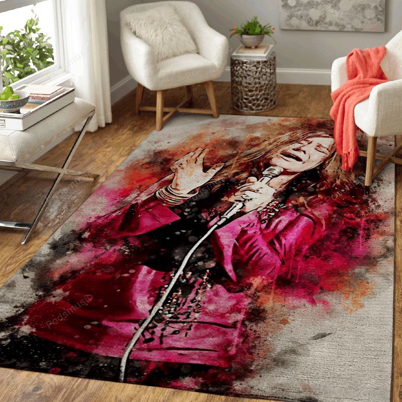 Janis Joplin Music World Art Teppich