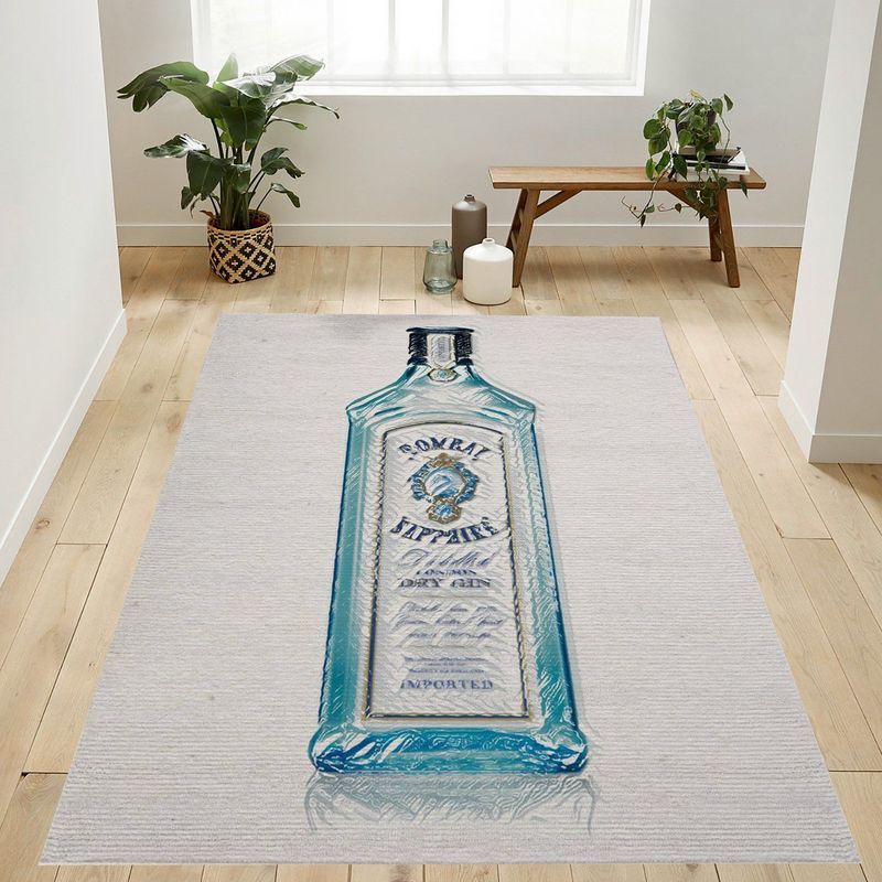 Gin Wine Drink Bombay Sapphire Teppich