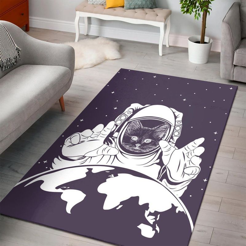 Astronaucat Teppich