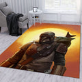 Mandalorian Baby Yoda Star Wars 84 Teppich