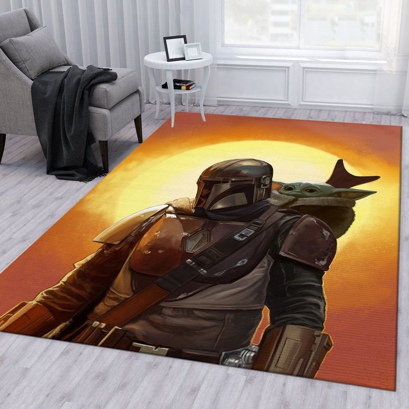 Mandalorian Baby Yoda Star Wars 84 Teppich