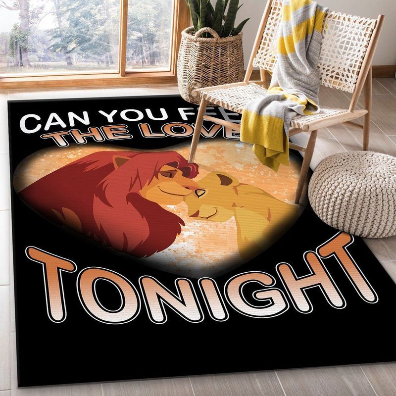 Lion King Love Can You Feel The Love Tonight Teppich
