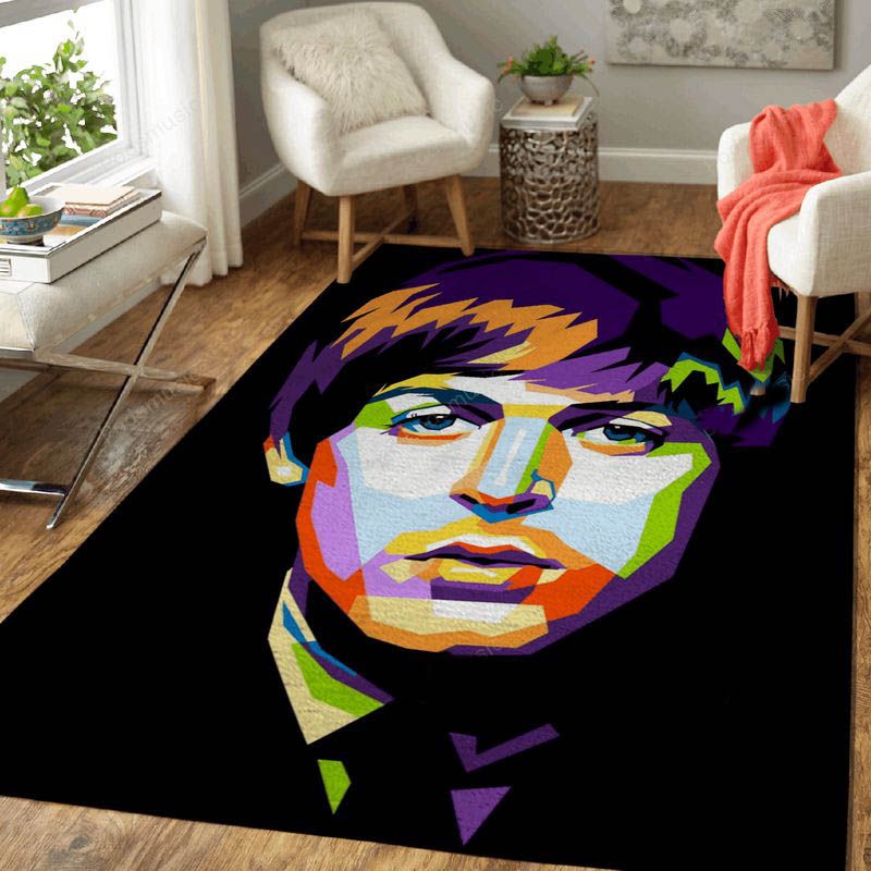 Paul Mc Cartney Music Art Teppich