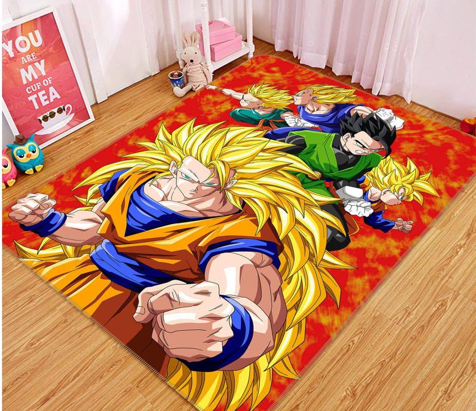 Dragonball Anime 4 Teppich