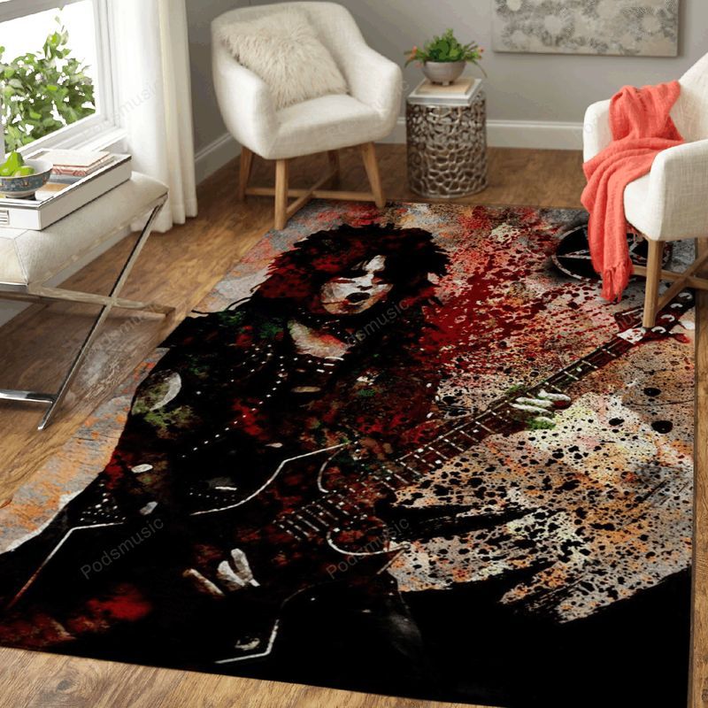 Nikki Sixx Motley Crue Music Art Teppich