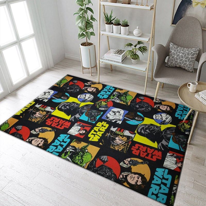 Star Wars Superhero Movies Teppich 2
