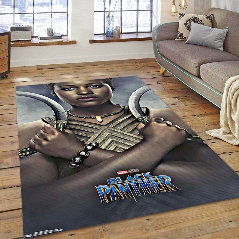 Marvel Cinematic Universe Black Panther Nakia One Sheet Teppich