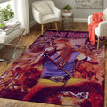 Iron Maiden English Heavy Metal Band Pop Art Teppich