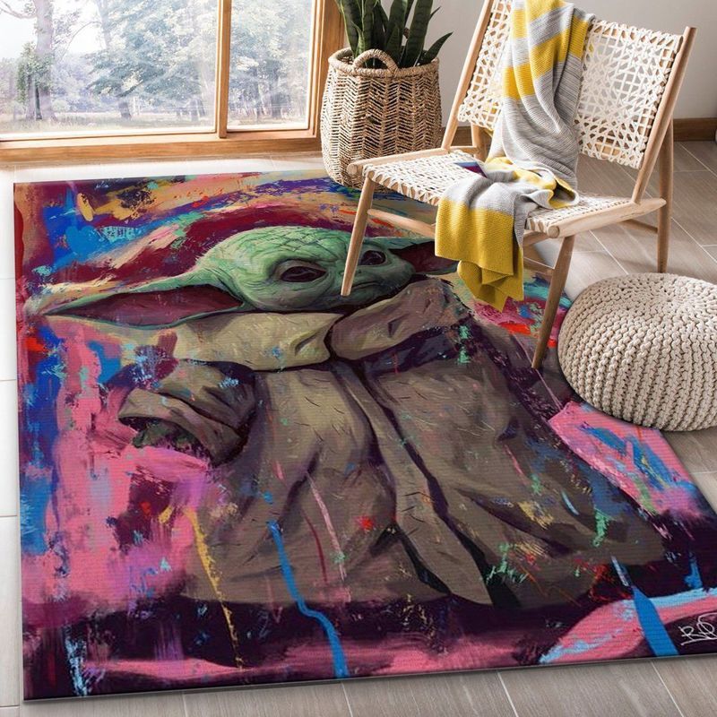Mandalorian Baby Yoda Star Wars 104 Teppich