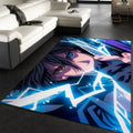 Naruto Shippuuden Sasuke Sharingan Rinnegan Chidori Teppich