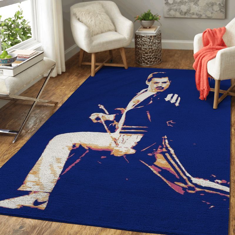 Queen Band Minimalist Freddie Mercury Teppich