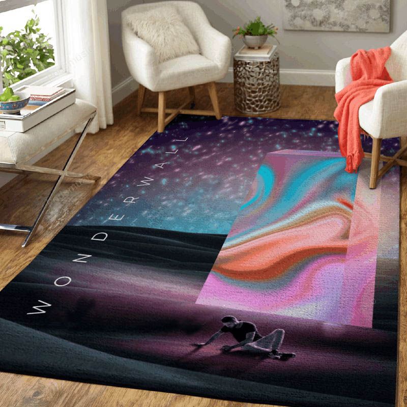 Wonderwall Music Interpretation Art Teppich