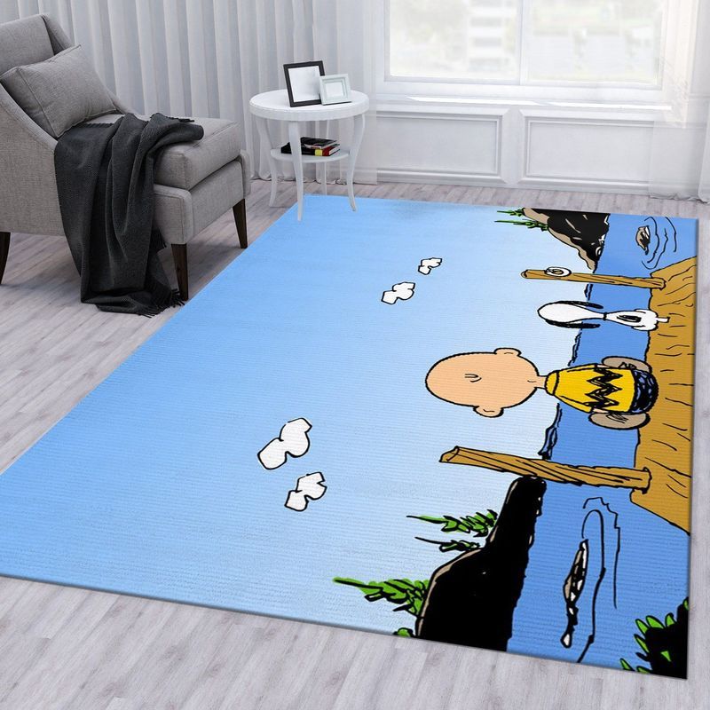 Disney Snoopy And Charlie Brown Teppich