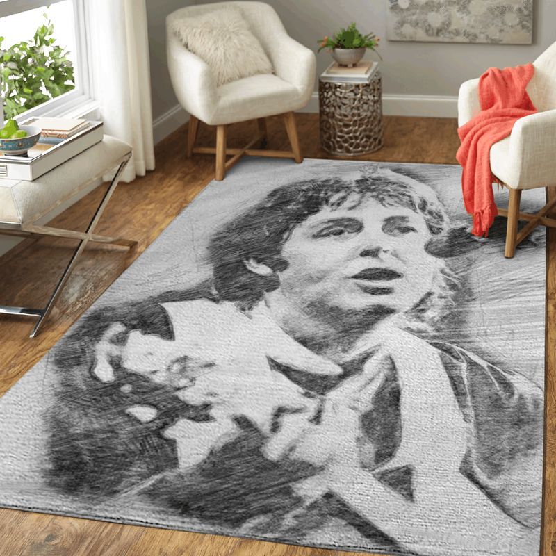 Paul Mccartney Beatles Band Music English Rock Band For Beatles Fans Teppich